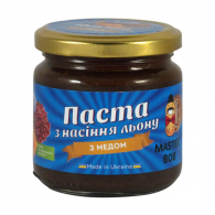 Паста з насіння льону Master Bob з медом 200 г