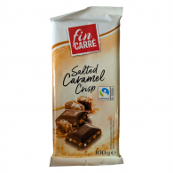 Шоколад Фін Карре молочний солена карамель Fin Carre salted caramel crisp 100 г Шоколад Фін Карре молочний солена карамель Fin Carre salted caramel crisp 100 г