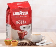 Кава Lavazza Qualita Rossa у зернах 1 кг Оригінал. Изображение №2 Кава Lavazza Qualita Rossa у зернах 1 кг Оригінал. Изображение №2