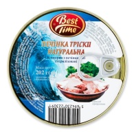 Печінка тріски Best time 1х202 г