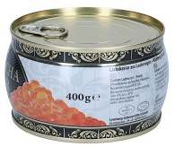 Ікра горбуши червона Lemberg Gorbuscha Kaviar 400г. Изображение №3