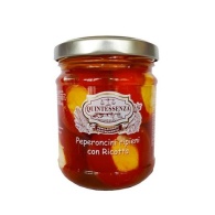 Перчикі фаршировані QUINTESSENZA сиром рікотта 180г