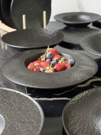 Тарілка для спагетті 28.5*28.5*4.5 Чорний обеліск" 102-684. Изображение №2 Тарілка для спагетті 28.5*28.5*4.5 Чорний обеліск" 102-684. Изображение №2