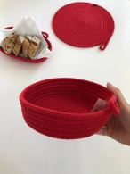 Корзина кругла "Кардинал", 20*6, 50 шт/ящ, 101-121. Зображення №2 Корзина кругла "Кардинал", 20*6, 50 шт/ящ, 101-121. Зображення №2