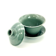 Гайвань фарфорова 170 мл Піднебесна зелено-блакитна. Изображение №2 Гайвань фарфорова 170 мл Піднебесна зелено-блакитна. Изображение №2