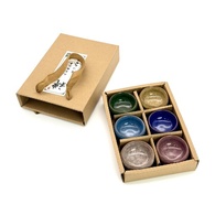 Набір із 6 керамічних піал Року-50 з подарунковою коробкою. Изображение №2 Набір із 6 керамічних піал Року-50 з подарунковою коробкою. Изображение №2