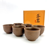 Набір із 6 піал Таньга (світлий) 160 мл у подарунковій коробці. Изображение №4