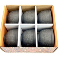 Набір із 6 піал Таньга (темний) 160 мл у подарунковій коробці. Изображение №3 Набір із 6 піал Таньга (темний) 160 мл у подарунковій коробці. Изображение №3