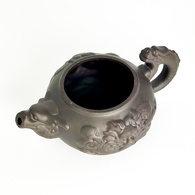 Чайник глиняний “Перлина Дракона”, темний, 400 мл. Зображення №3