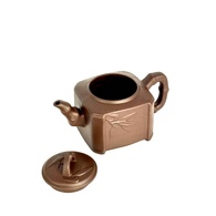 Чайник глиняний Гілка бамбуку, світлий, 450 мл. Зображення №3