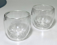 Піала скло подвійне 2x100 мл «Бонна»