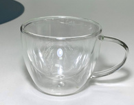 Кружка подвійн скло «Моко» 200 мл