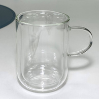 Кружка подвійн скло «Стильна» 250 мл