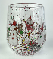 Піала подв скло 300 мл «Зимове свято 3»