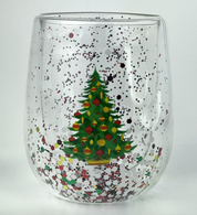 Піала подв скло 300 мл «Зимове свято 2»