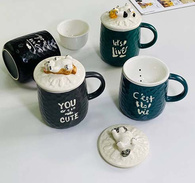 Чашка заварюв. «Привітний кіт» 400 мл