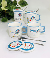 Кружка з кр і лож «Кіт Дораемон» 420 мл