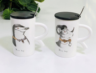 Кружка з кришкою і ложкою «Англійська казка», 300 мл