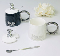 Кружка з кр і лож «ХАУЗ» 300 мл