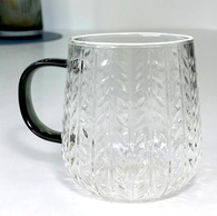 Кружка скляна «Срібний Колосок», 390 мл