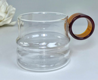 Кружка 250 мл бурштинова «Ріно»