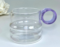 Кружка 250 мл фіолетова «Ріно»