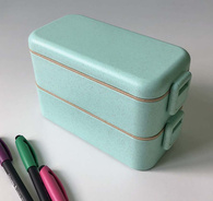 Ланч бокс «1200», зелений 20,1x9,3x12,4 см