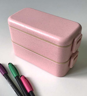 Ланч бокс «1200», рожевий 20,1x9,3x12,4 см