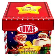 Подарунковий набір Щасливого Різдва Лукас Lukas 250g 12шт/ящ Подарунковий набір Щасливого Різдва Лукас Lukas 250g 12шт/ящ