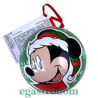 Прикраса на ялинку куля з желейними цукерками Дісней Disney 15g 24шт/ящ. Изображение №2