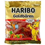 Желейки ведмідь золото Харібо Haribo gold 175g 20шт/ящ Желейки ведмідь золото Харібо Haribo gold 175g 20шт/ящ