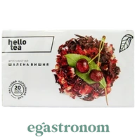 Чай крупнолистовий в пакетиках фруктовий шалена вишня Хелло Ті Hello Tea 20пак 60g 20шт/ящ