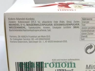 Цукерки Рафаелло Raffaello 230g 8шт/ящ. Изображение №2