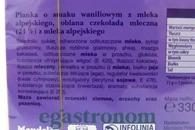 Цукерки Мілка альпійське молоко ванільні Milka o smaku waniliowym 330g 8шт/ящ. Изображение №2