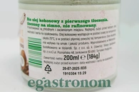 Олія кокосова нерафінована Віта Дор Vita D'or 200ml 6шт/ящ. Зображення №2