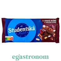 Шоколад з вишнею та арахісом Студентська Studentska 170g 16шт/ящ