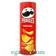 Чипси класичні Прінглс Pringles original 165g 19шт/ящ. Изображение №2