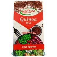 Кіноа червона ВітаДоро VitaDoro quinoa red 125g 6шт/уп 6уп/ящ