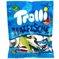Желейки акули Троллі Trolli haifische 150g 24шт/ящ