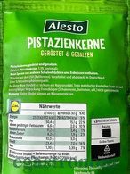 Фісташки чищені солені Алесто Alesto 100g 20шт/ящ. Изображение №2
