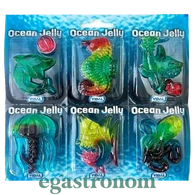 Желейки морські тварини Джеллі Jelly ocean (6*11g) 6шт/пач 11пач/ящ