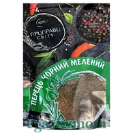 Приправа перець чорний мелений дой-пак Приправи Світу 50g 30шт/ящ