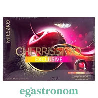 Шоколадні цукерки вишня в шоколаді Мешко Mieszko Cherrissimo Exclusive 285g 7шт/ящ. Изображение №2