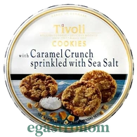 Печиво вершкове карамель сіль Тіволі Тін Tivoli Tin Caramel Sea Salt 150g 24шт/ящ