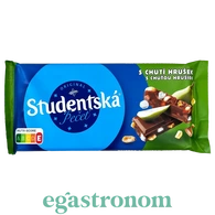 Шоколад з грушею і арахісом Студентська Studentska 170g 16шт/ящ