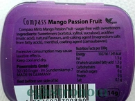 Льодяники манго-маракуя Компас Compass mango-maracuja 14g 12шт/уп 10уп/ящ. Изображение №2