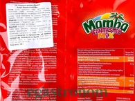 Цукерки жувальні фантастичний мікс Мамба Mamba 140g 24шт/ящ. Изображение №2