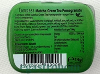 Льодяники матча-чай-гранат Компас Compass matcha-green tea-pomegranate 14g 12шт/уп 10уп/ящ. Изображение №2