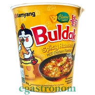 Локшина швидкого приготування зі смаком сиру (стакан) Булдак Buldak 70g 30шт/ящ