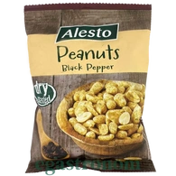 Арахіс смажений з чорним перцем Алесто Alesto black pepper 150g 12шт/ящ